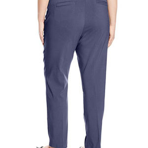 Navy 8 Briggs New York Womens Super Stretch Millennium Welt Pocket Pull on Career Pant